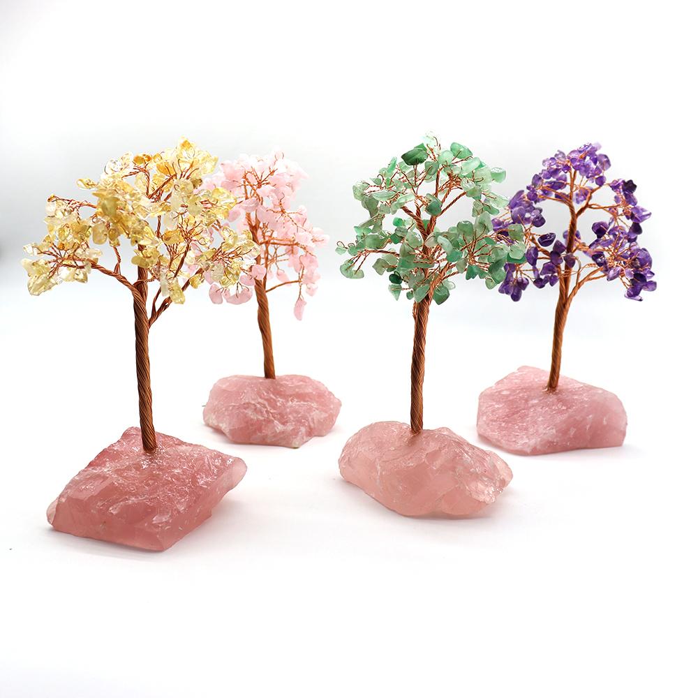 Crystal Chips Trees for Home Decoration