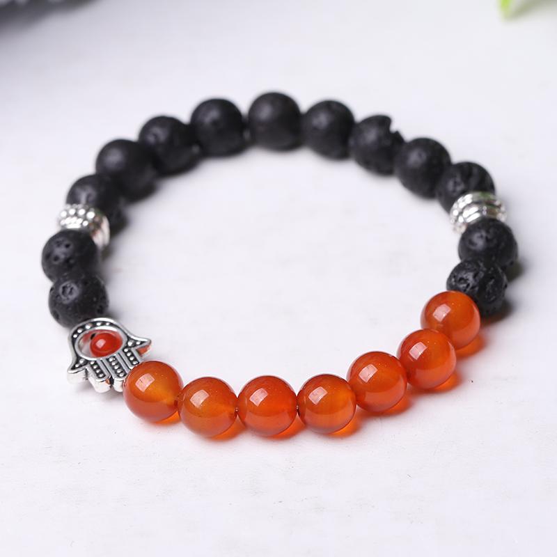 85mm Volcanic with Crystal Bracelet Best Crystal Wholesalers