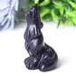 2.5" Wolf Crystal Carvings Animal Bulk Best Crystal Wholesalers