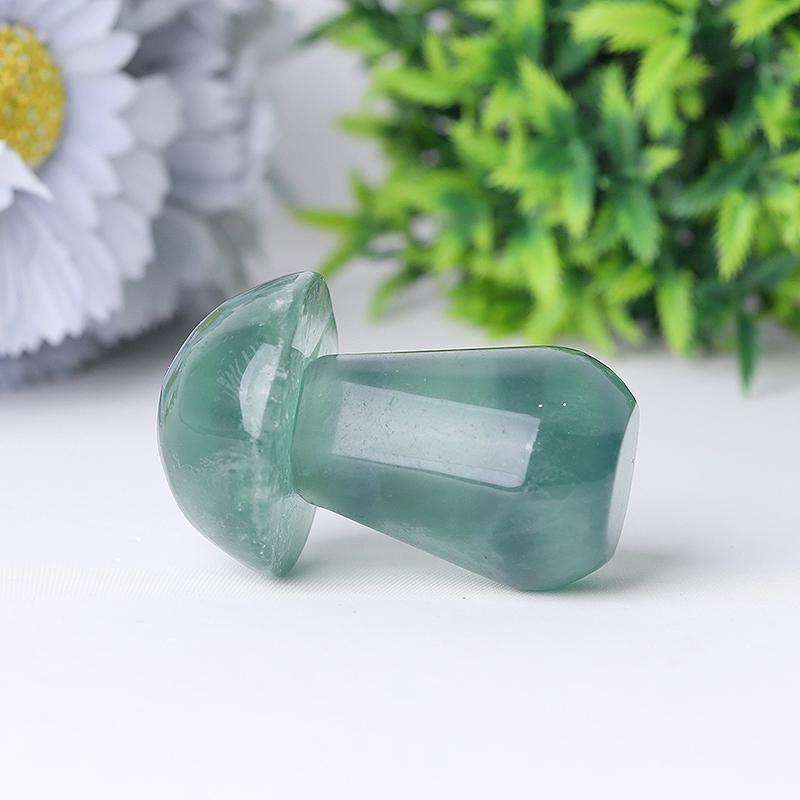 2" Fluorite Mushroom Crystal Carvings Plants Bulk Best Crystal Wholesalers