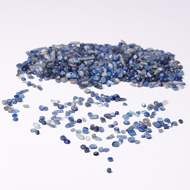 0.1kg 5-7mm Natural Blue Kyanite Chips Best Crystal Wholesalers