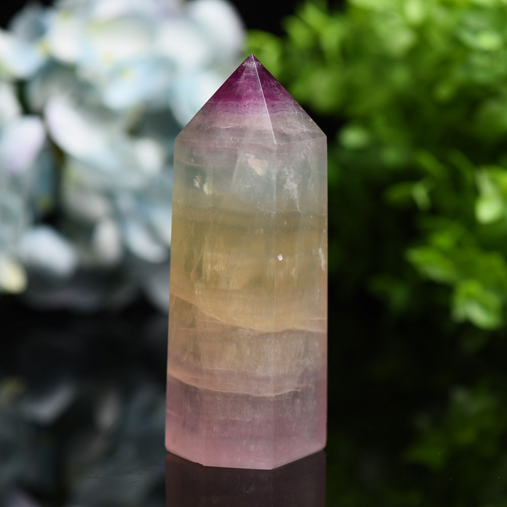 4.0"-5.0" Rainbow Fluorite Crystal Tower Bulk WholesaleBest Crystal Wholesalers