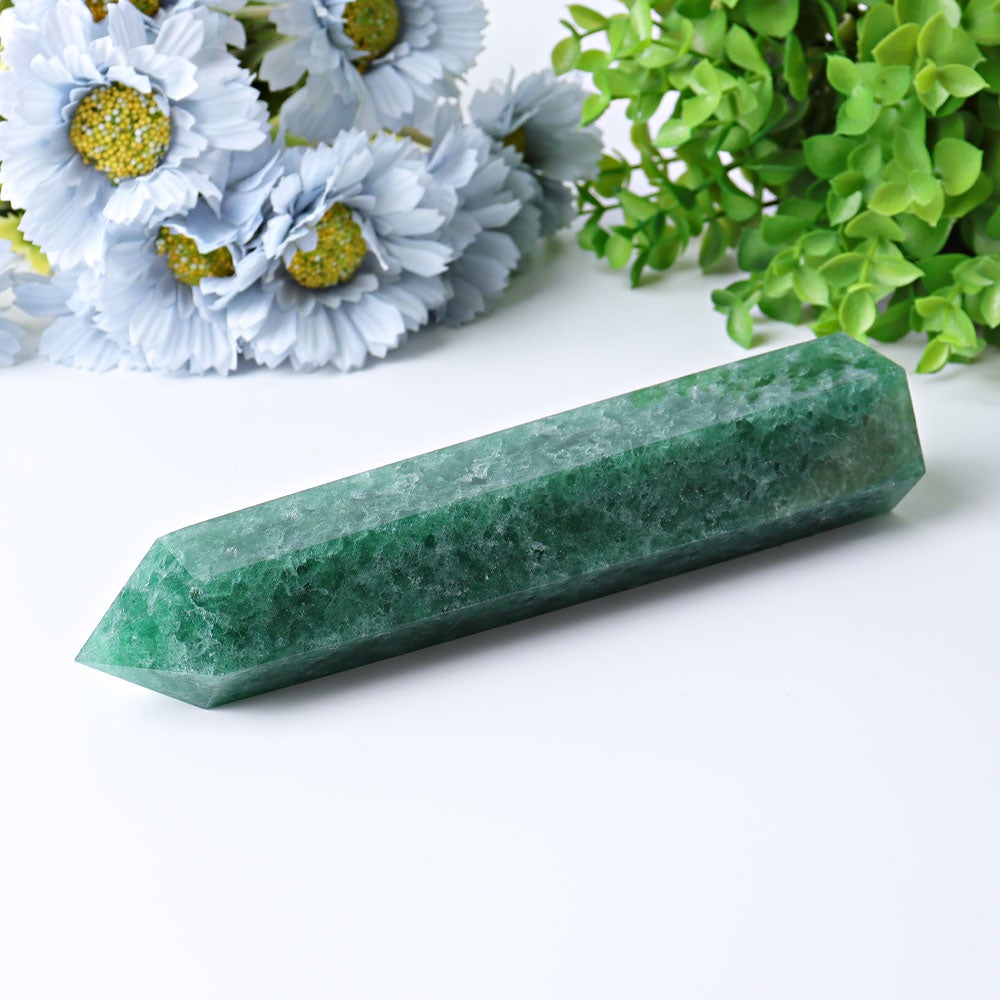 8" Green Strawberry Quartz Crystal Towers Points Bulk Best Crystal Wholesalers