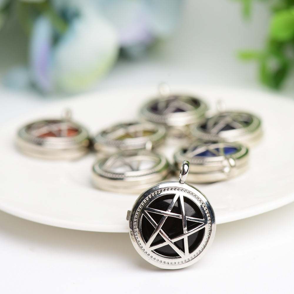 1.0" Mixed Crystal Pentagram Pendant Bulk WholesaleBest Crystal Wholesalers