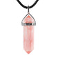 Natural Semi-Precious Gemstone Crystal Healing Hexagonal Point Chakra Pendant Best Crystal Wholesalers