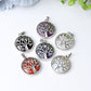 1.2" Tree of life Wrapped Crystal Pendant Best Crystal Wholesalers