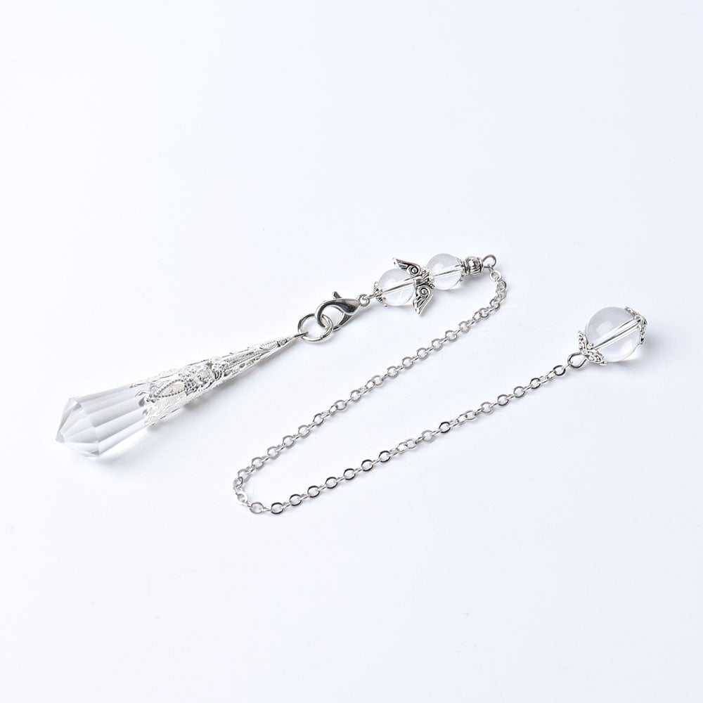 11.8" Long Chain Crystal Pendulum Best Crystal Wholesalers