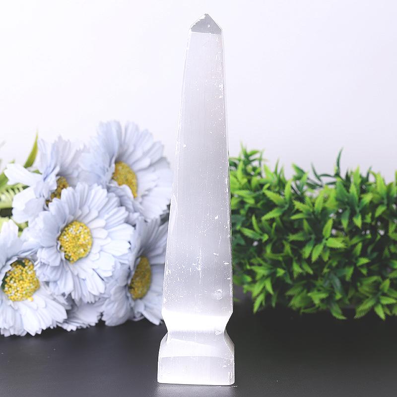 7.5" Selenite Towers Points Bulk Best Crystal Wholesalers