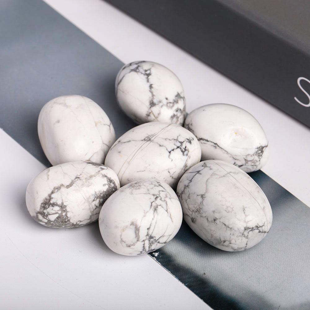 0.1kg Howlite Crystal bulk tumbled stone Best Crystal Wholesalers