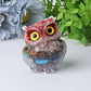 2.4" Resin Owl Crystal Carving Best Crystal Wholesalers