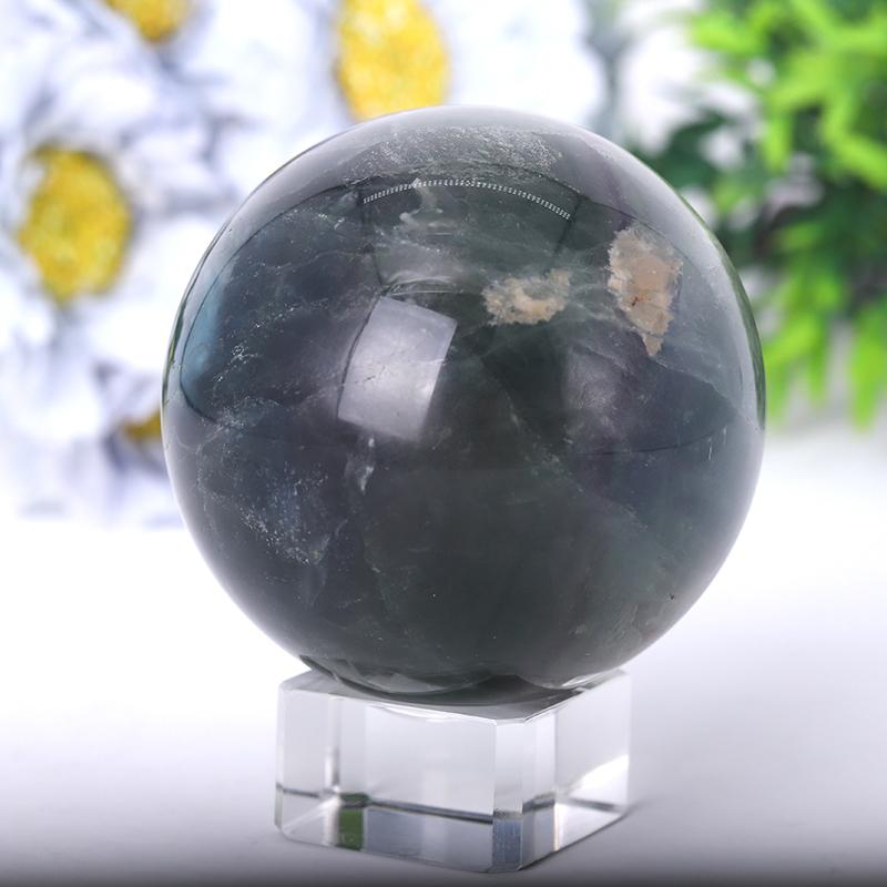 2.0"-4.0" Fluorite Sphere Best Crystal Wholesalers