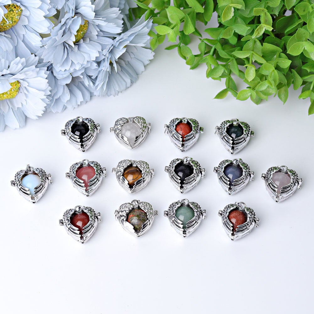 1.16" Heart Shape Crystal Pendant Best Crystal Wholesalers