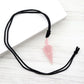 Arrow Shaped Obsidian Quartz Crystal Stone Necklace Best Crystal Wholesalers