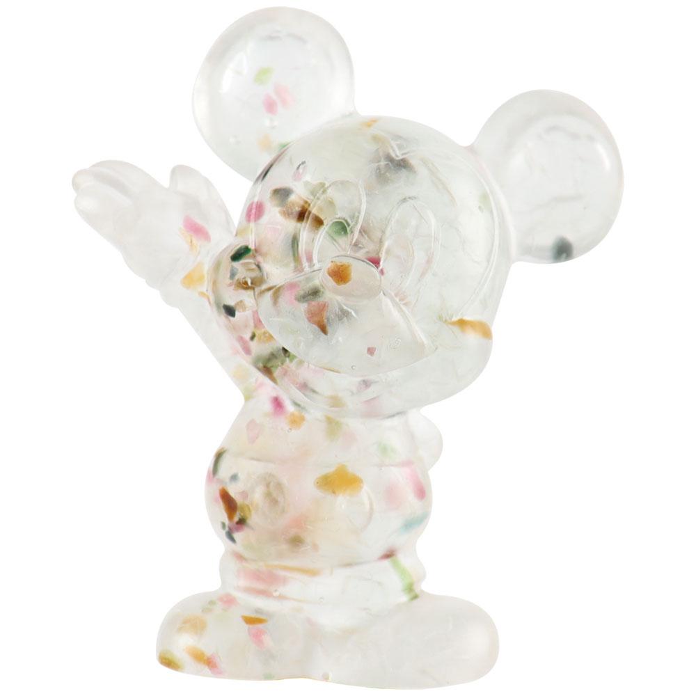 Crystal Chips Mickey Resin Figurines Natural Gravel Stone Ornament