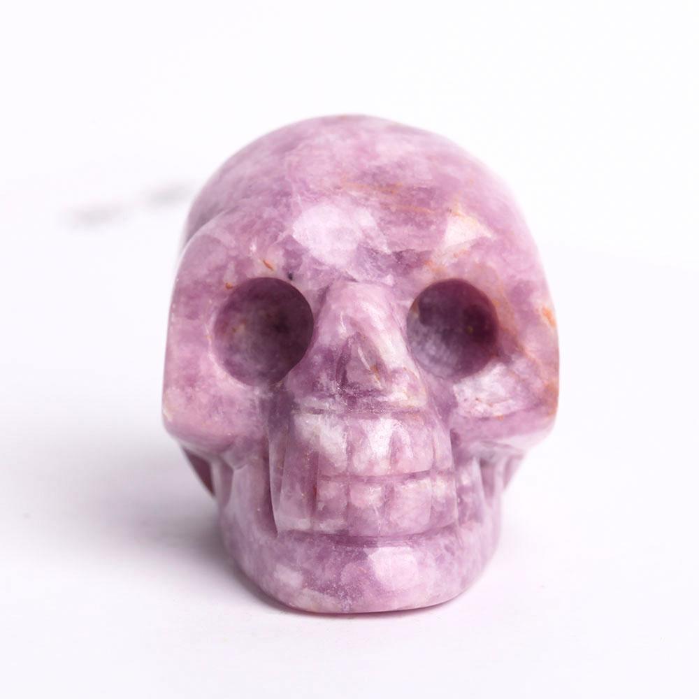 2" Purple Mica Crystal Skull Carvings Best Crystal Wholesalers