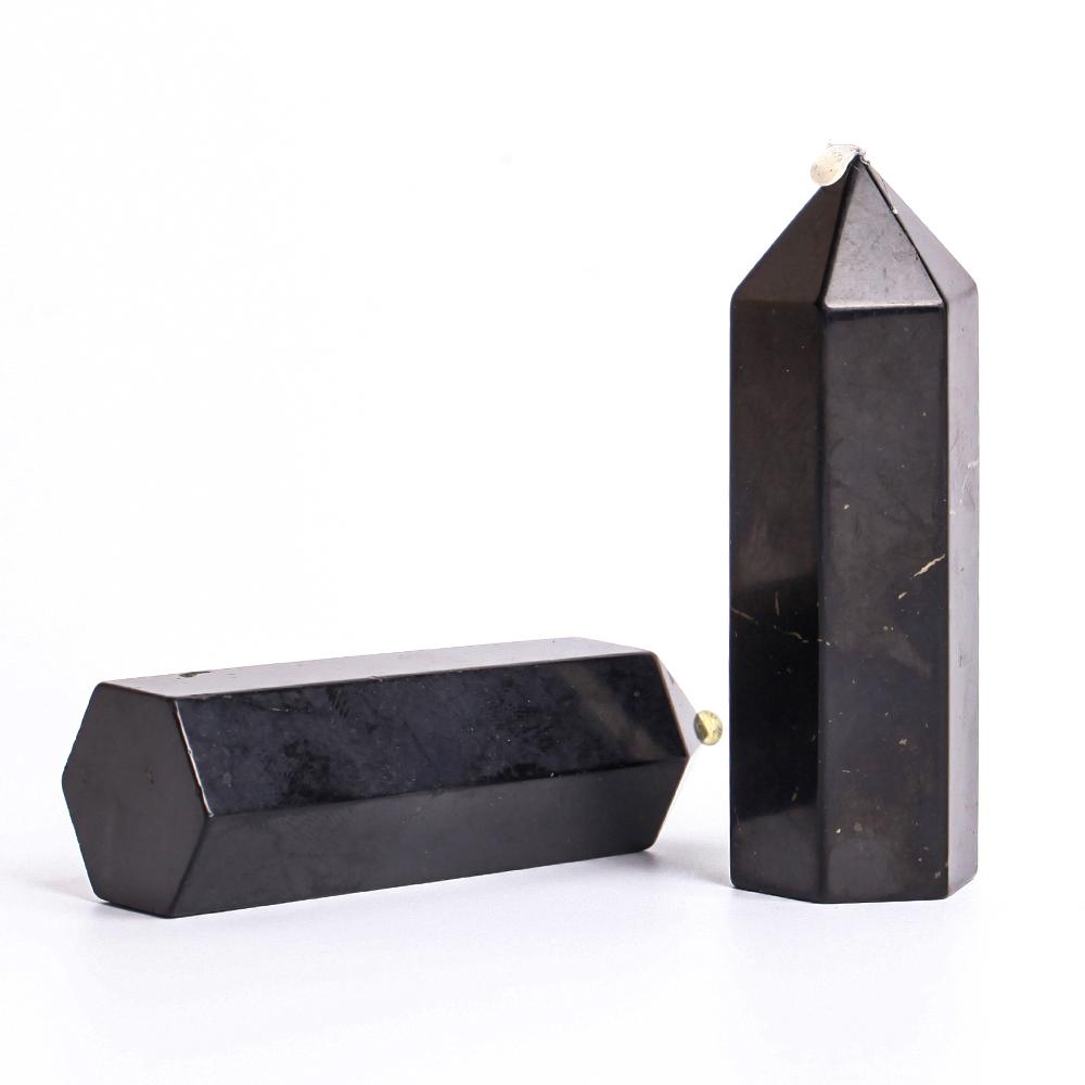 Set of 2 Schugite Towers Points Bulk Best Crystal Wholesalers