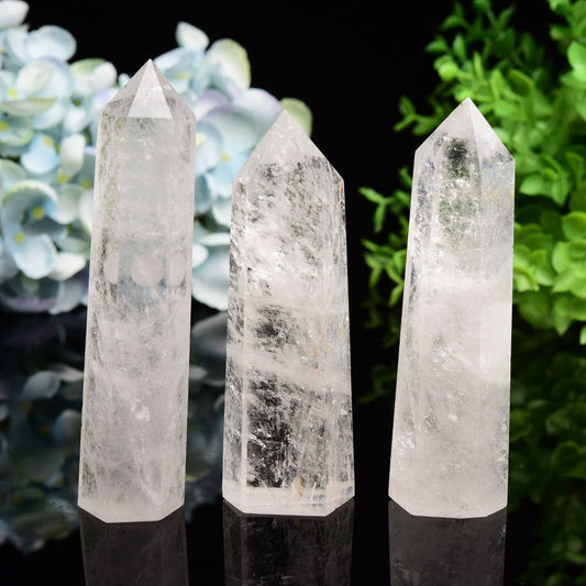 5.0"-5.5" Clear Quartz CrystaL Tower Bulk Crystal Wholesale Suppliers