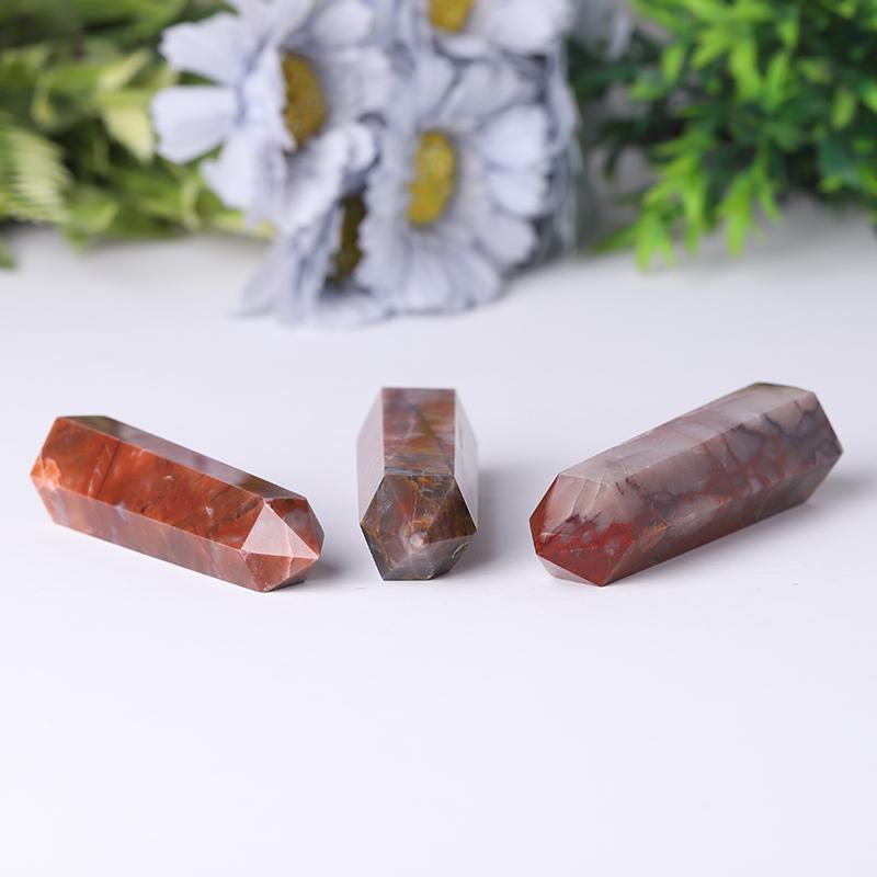 Red Jasper Point Healing Towers Points Bulk Best Crystal Wholesalers