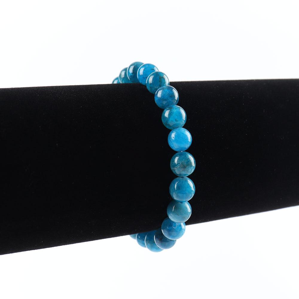 8mm Blue Apatite Bracelet Best Crystal Wholesalers