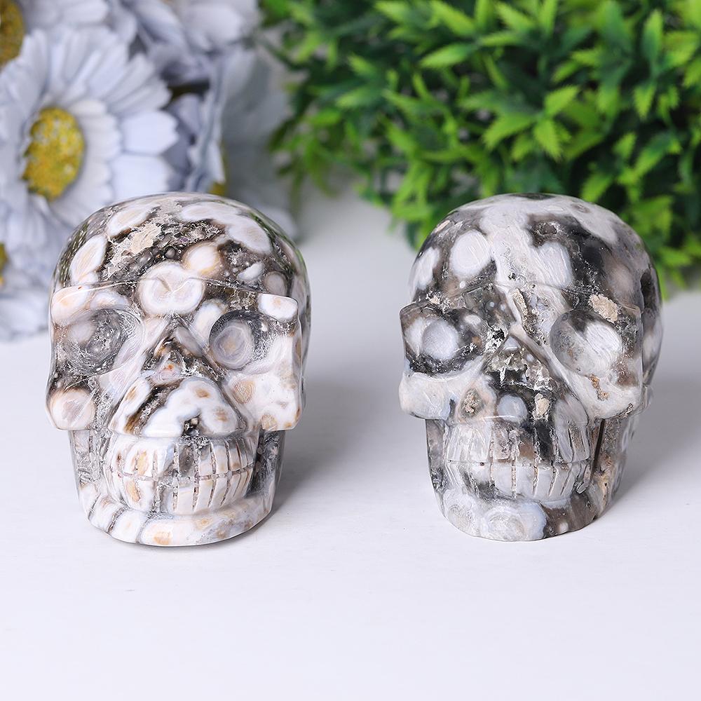 Ocean Jasper Crystal Skull Carvings Best Crystal Wholesalers