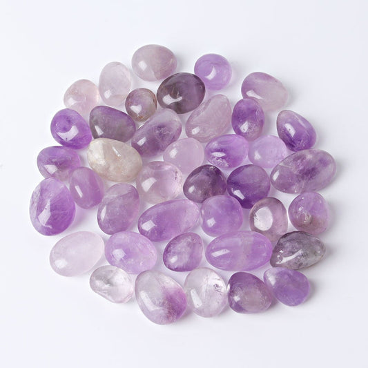 0.1kg Amethyst Crystal bulk tumbled stone Best Crystal Wholesalers