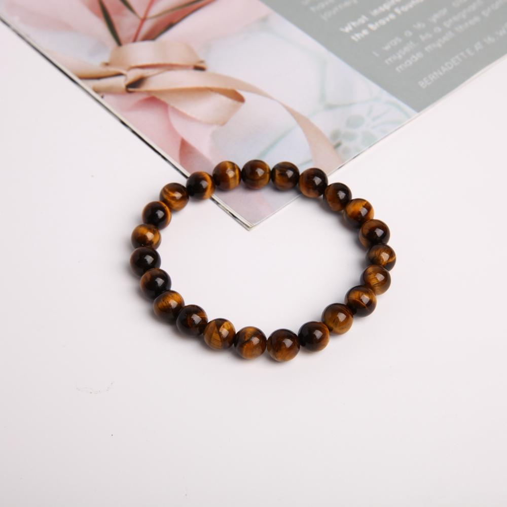 8mm Tiger Eye Crystal Bracelet Best Crystal Wholesalers