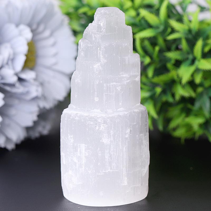 4" Selenite Towers Bulk Best Crystal Wholesalers