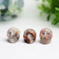 0.92" Mexican Agate Mini Skull Crystal Carving Bulk Wholesale