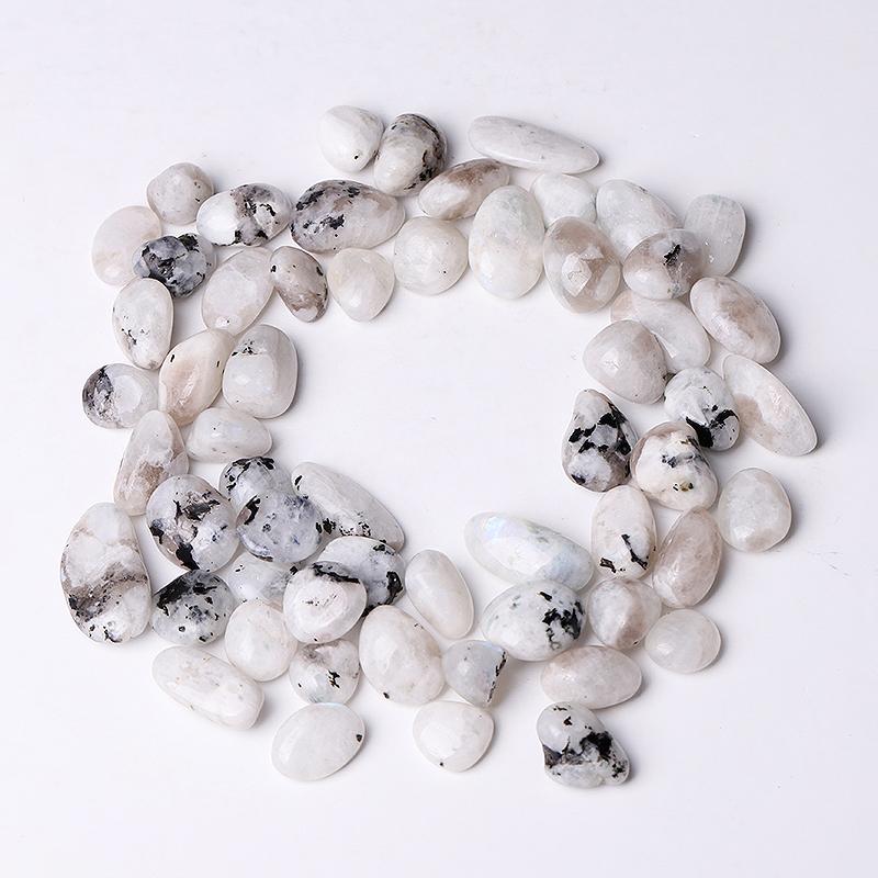 0.1kg White Moonstone bulk tumbled stone Best Crystal Wholesalers