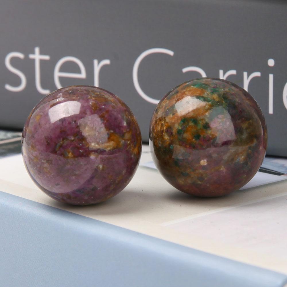 1" Ocean Jasper Mini Sphere Best Crystal Wholesalers