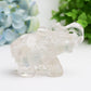 4.0" Mixed Crystal Elephant Animal Crystal Carving  Bulk Best Crystal Wholesalers