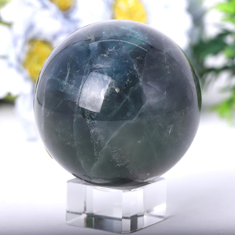 2.0"-4.0" Fluorite Sphere Best Crystal Wholesalers