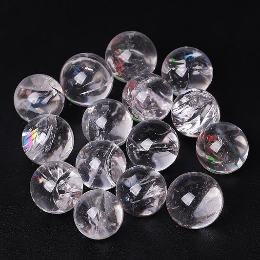 0.25kg 20mm Clear Quartz Sphere Best Crystal Wholesalers