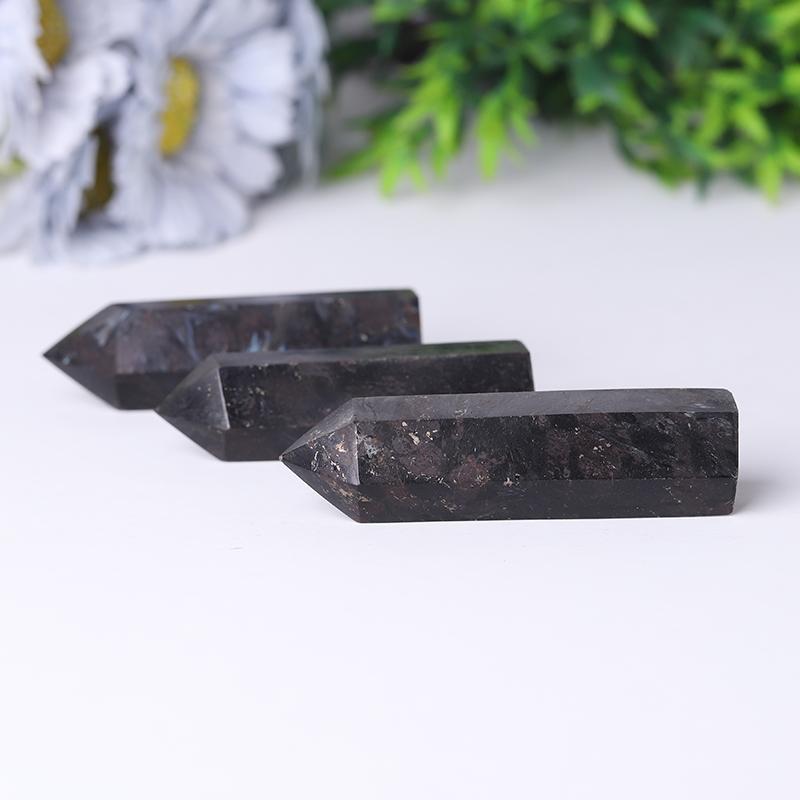 Natural Astrophylite Towers Points Bulk for Collection Healing Tower Best Crystal Wholesalers