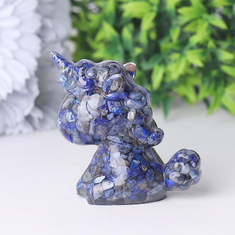 2.5"-3.0" Resin Unicorn Crystal Carvings Best Crystal Wholesalers