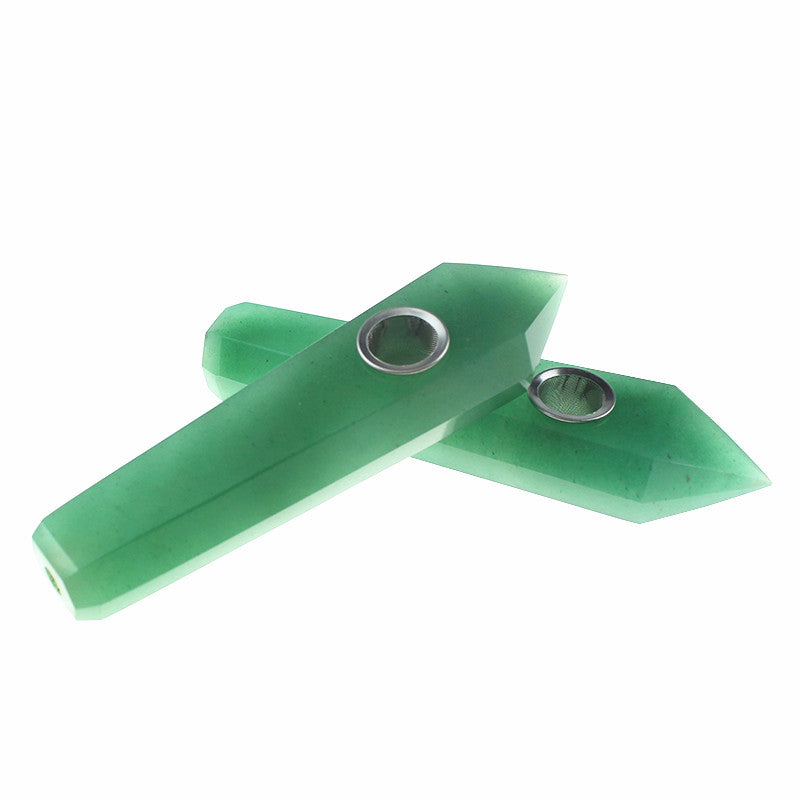 Aventurine Smoking Pipe wholesale support mixed customization