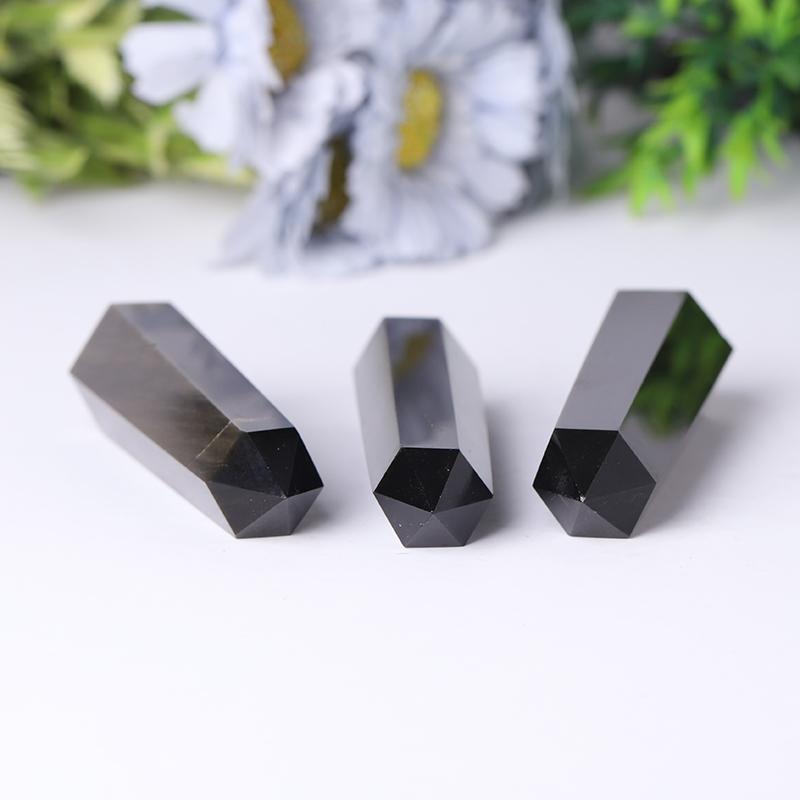 Golden Obsidian Point Healing Towers Points Bulk Best Crystal Wholesalers