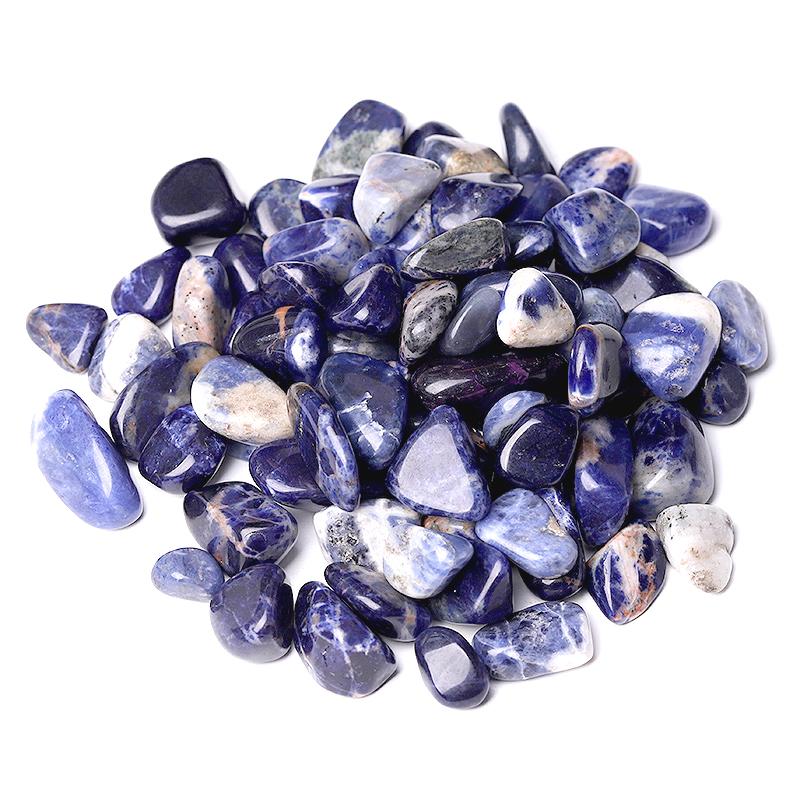 0.1kg Sodalite Crystal bulk tumbled stone Best Crystal Wholesalers