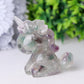 2.5"-3.0" Resin Unicorn Crystal Carvings Best Crystal Wholesalers