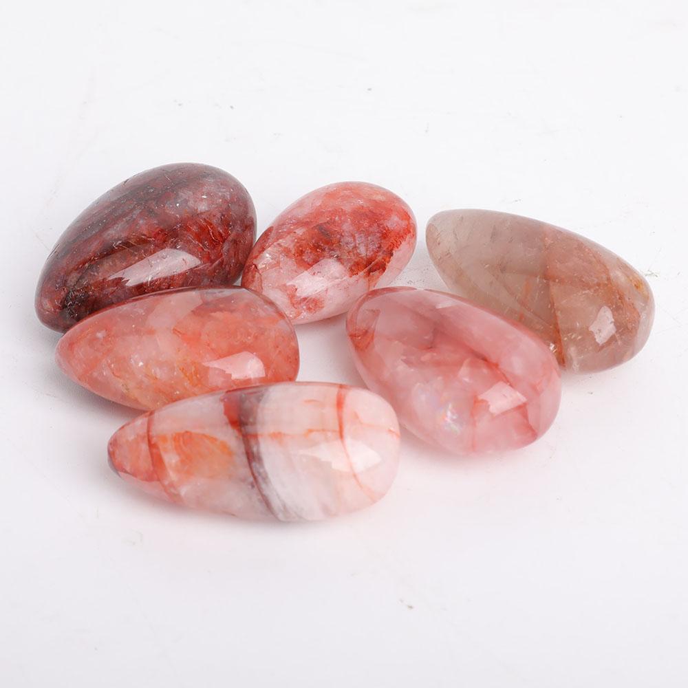 0.1kg Fire Quartz bulk tumbled stone Best Crystal Wholesalers