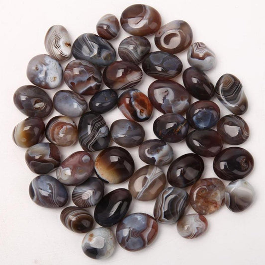 0.1kg Black Sardonyx bulk Tumbled Stone 0.5kg Best Crystal Wholesalers