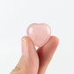 20mm Mini  Rose Quartz Heart Shape Crystal Carvings for DIY  Jewelry Best Crystal Wholesalers