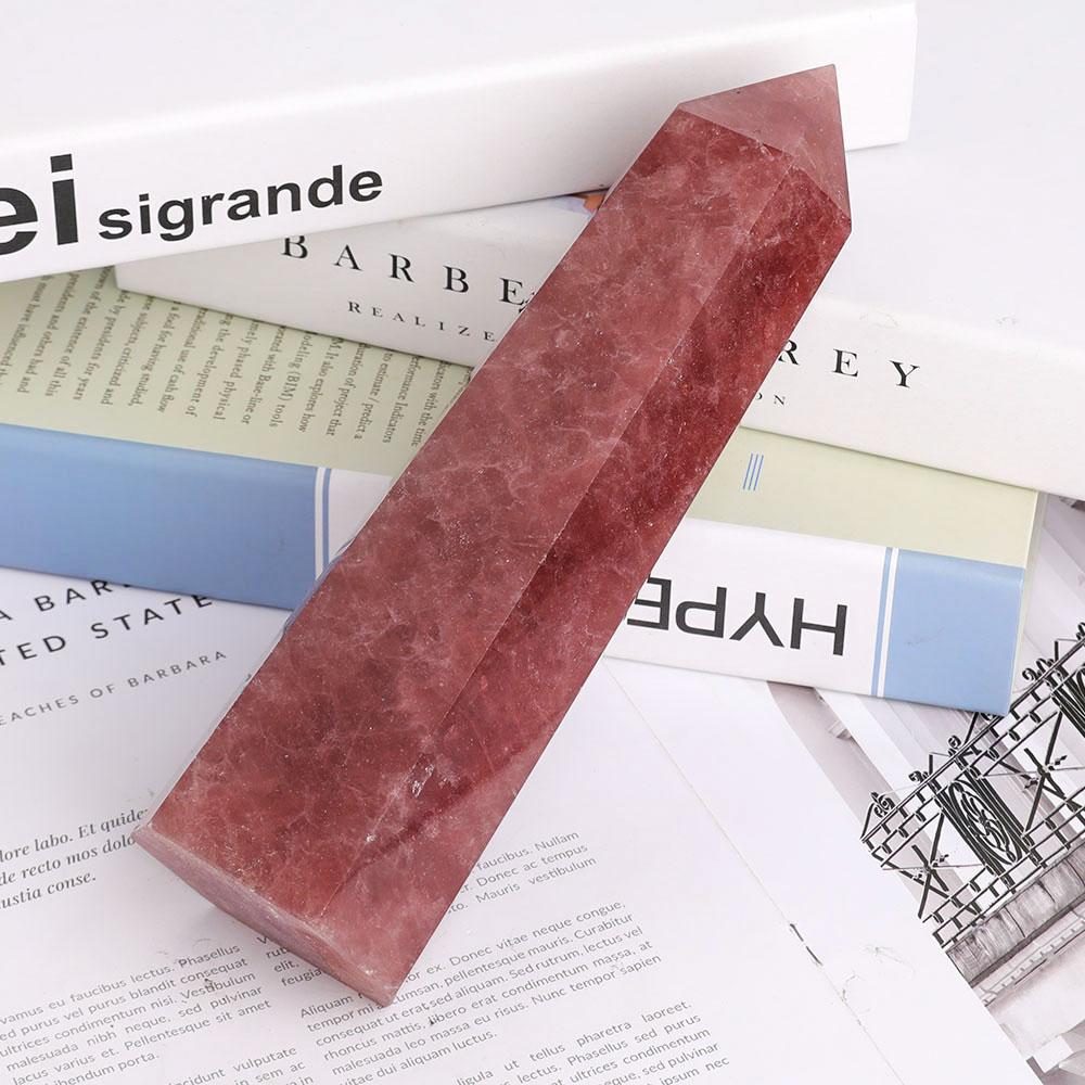 Strawberry Quartz Towers Points Bulk Best Crystal Wholesalers