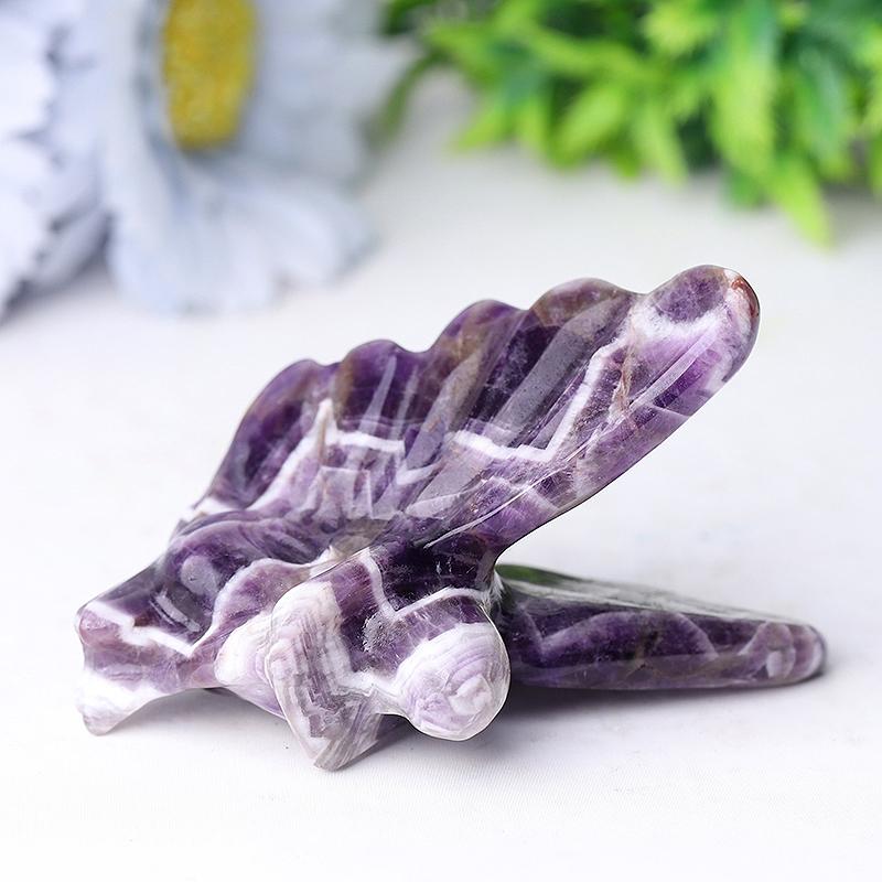 2.4" Dream Amethyst Fairy Crystal Carvings Best Crystal Wholesalers