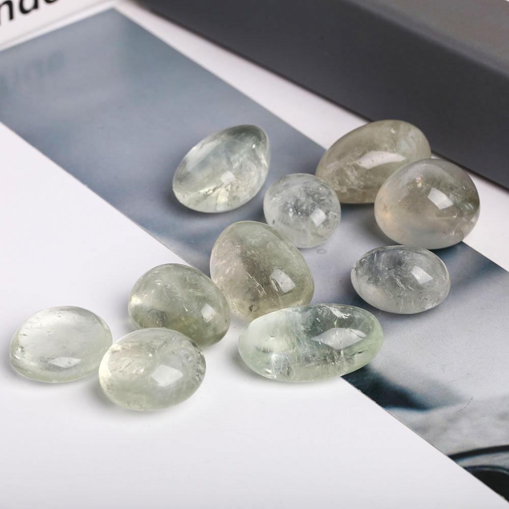 0.1kg Green Quartz Crystal bulk tumbled stone Best Crystal Wholesalers