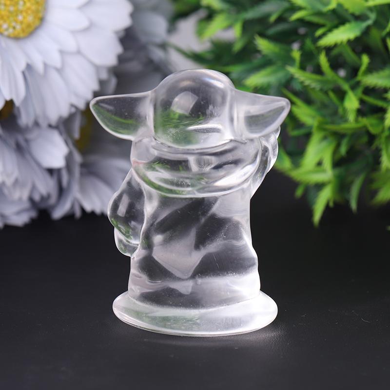 2.5" Clear Quartz Master Crystal Carvings Best Crystal Wholesalers