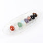 20mm Mini Egg Shape Crystal Palm Stone Best Crystal Wholesalers Clear Quartz Opalite Aventurine Black Obsidian Lepidolite Red Jasper Tiger Eye Rhodonite