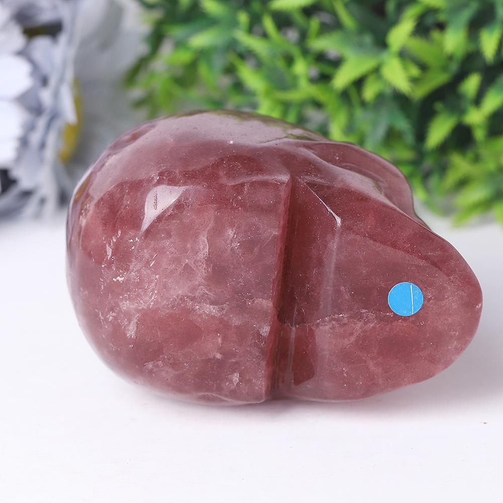 Strawberry Quartz Crystal Skull Carvings Best Crystal Wholesalers