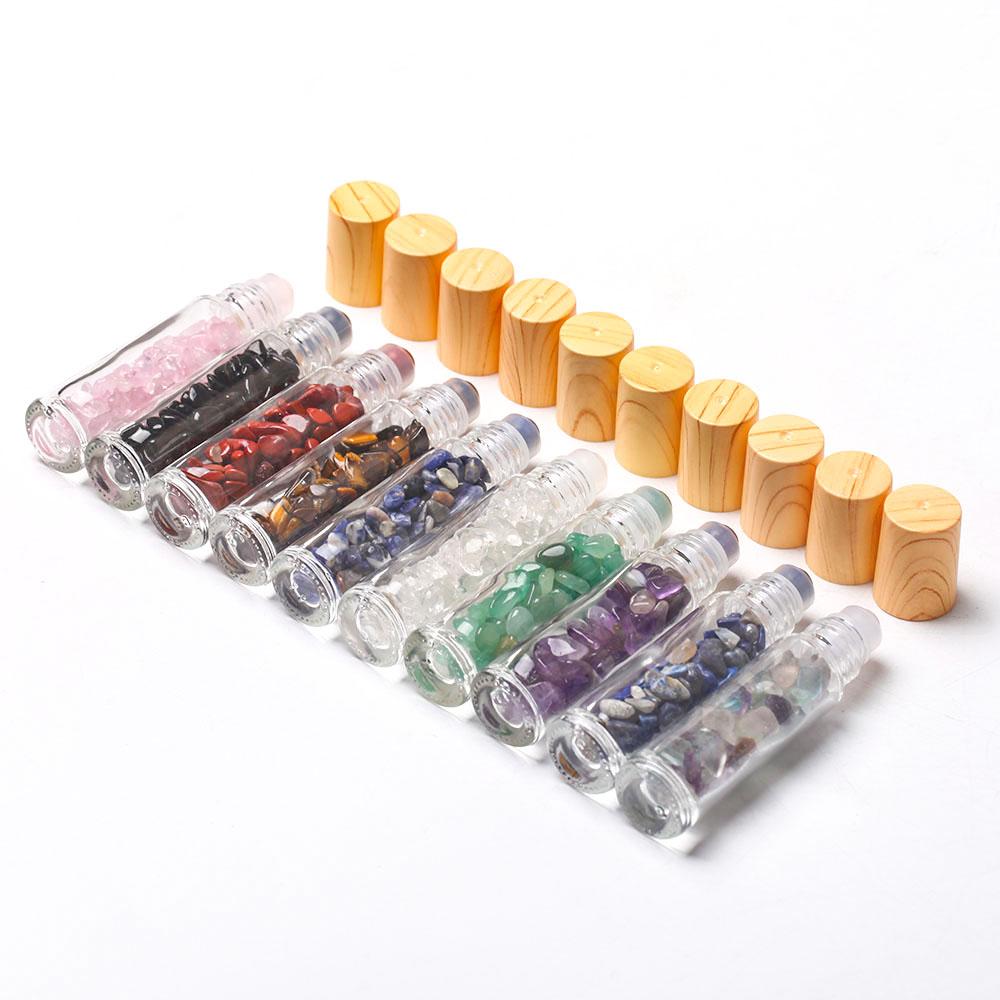 10 Pack Crystal Chips Oil Roller