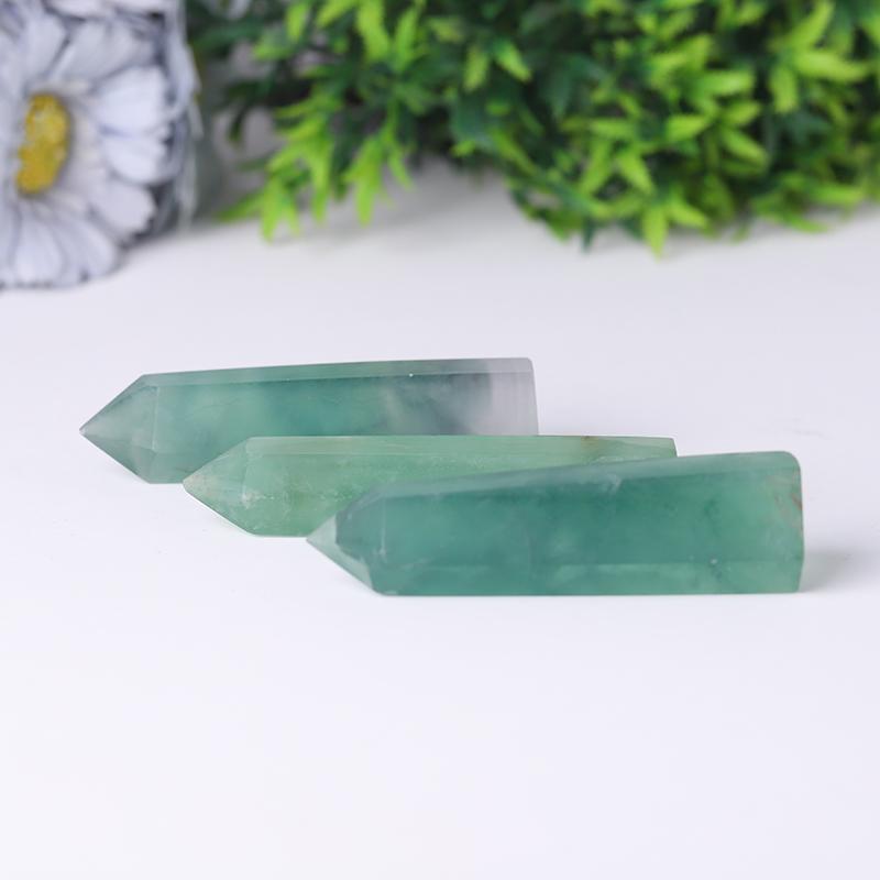 Natural Green Fluorite Towers Points Bulk Healing Tower Best Crystal Wholesalers